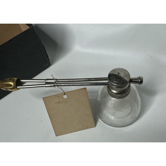 DeVilbiss  No 18 Traveler's Atomizer Glass Spray Bottle In Original Box NO Bulb - Picture 4 of 15